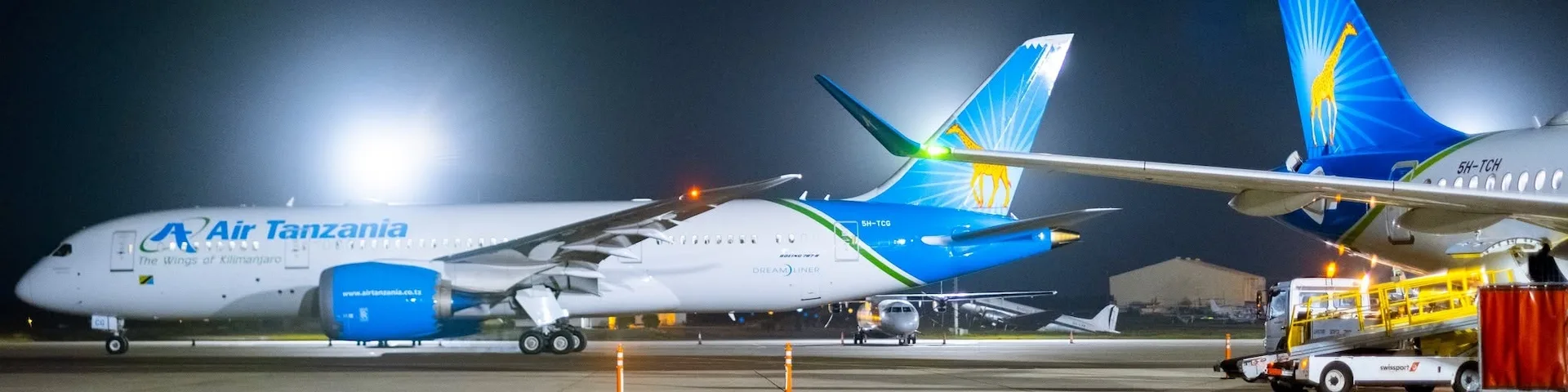 Air Tanzania aircraft