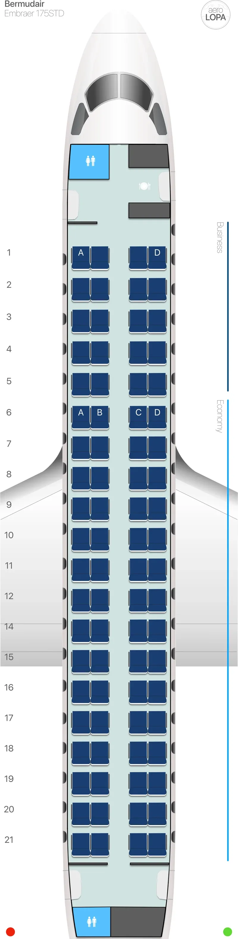 2t-e75 seat map