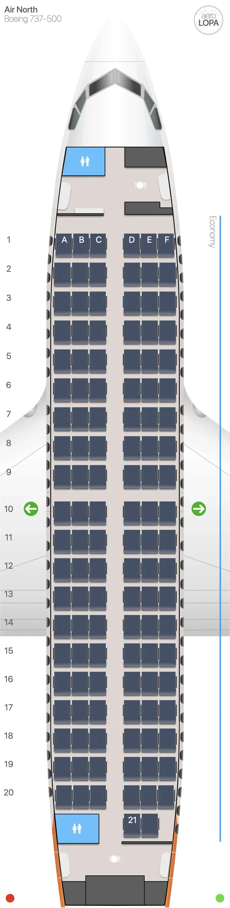 4n-735 seat map