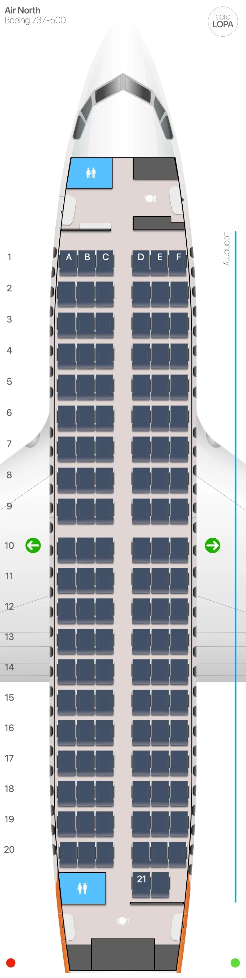 4n-735 seat map