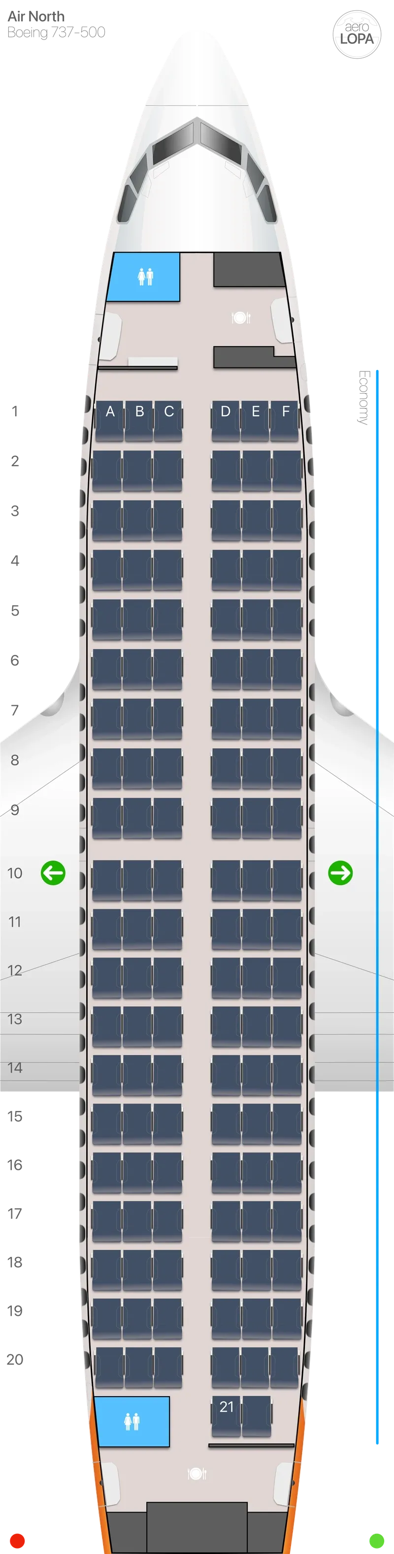 4n-735 seat map