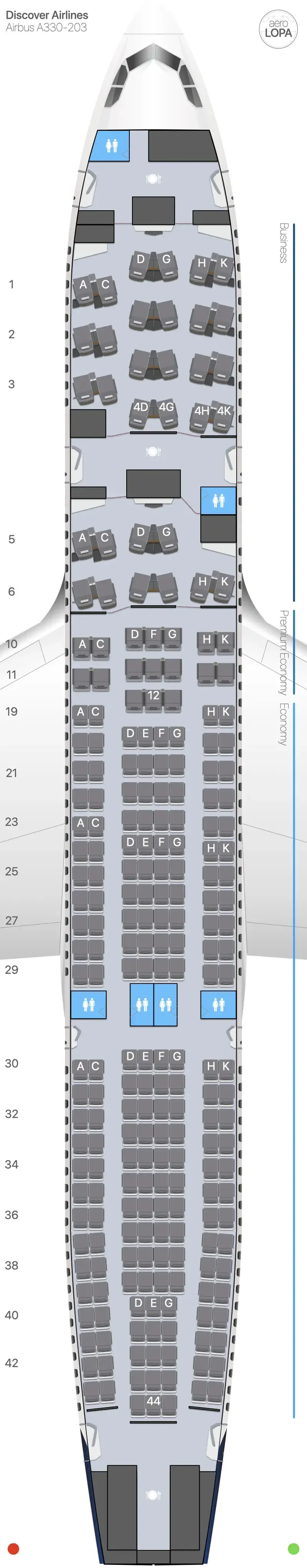 4y-332 seat map