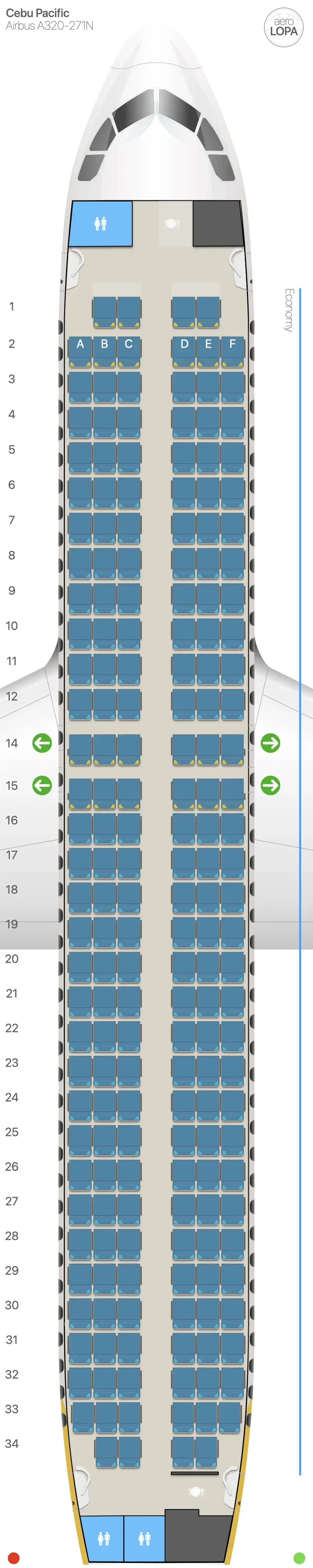 5j-32n-2 seat map
