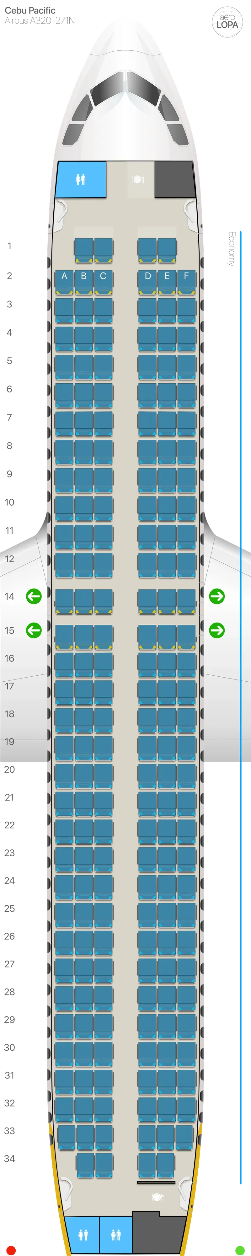 5j-32n-2 seat map