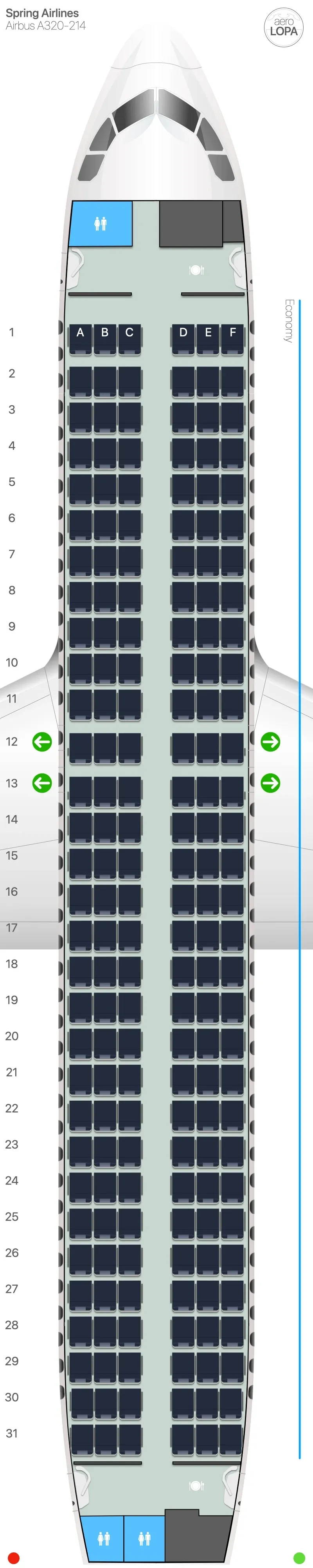 9c-320-2 seat map
