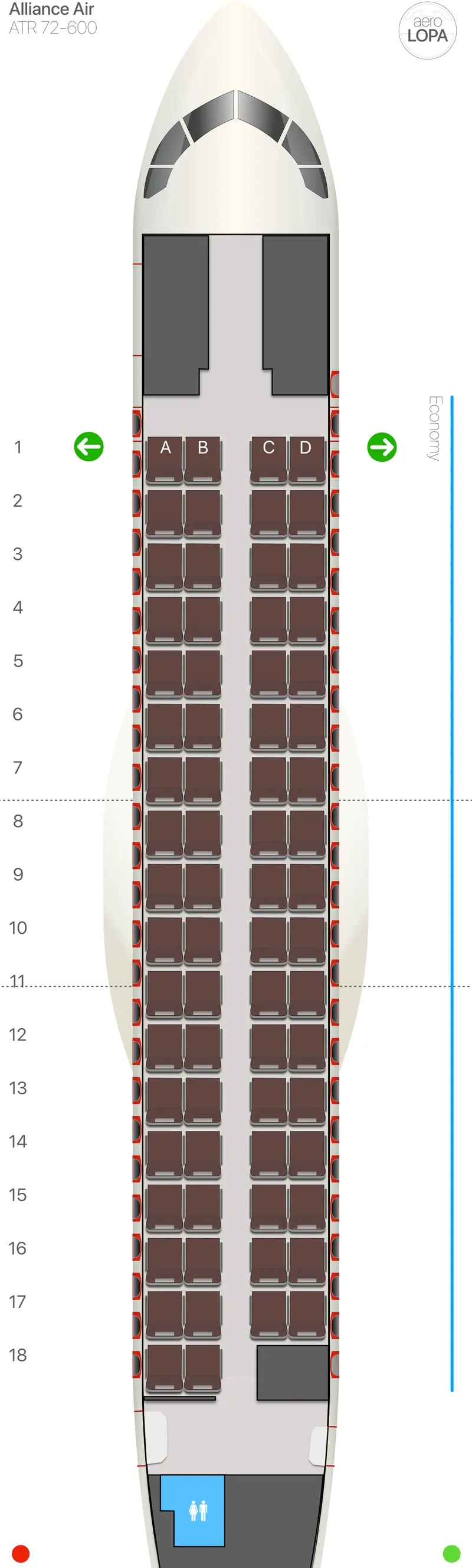 9i-at7 seat map