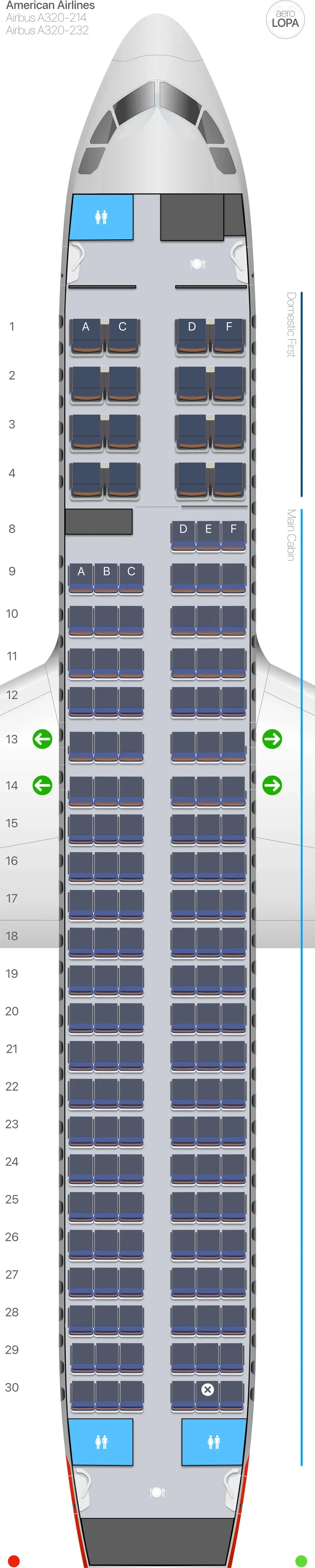 aa-320-2 seat map