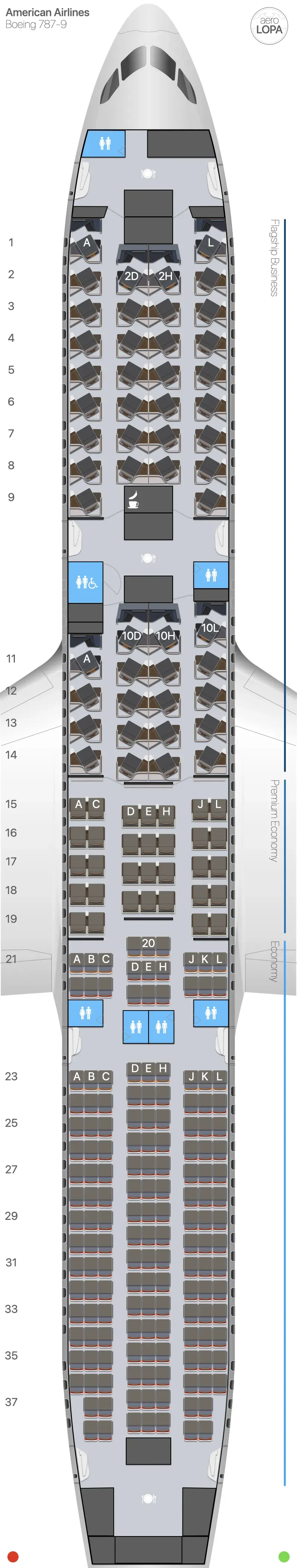 aa-789p seat map