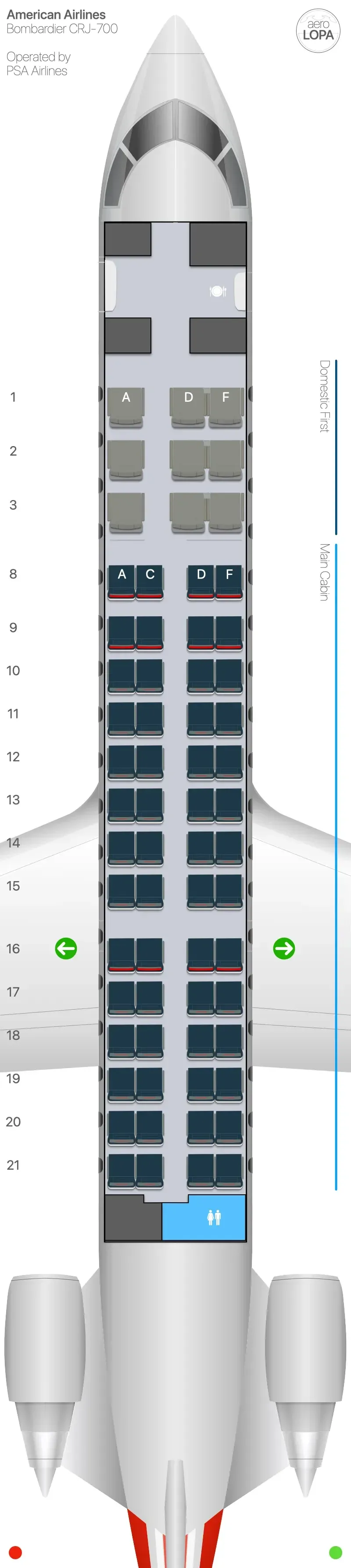 aa-cr7-1 seat map