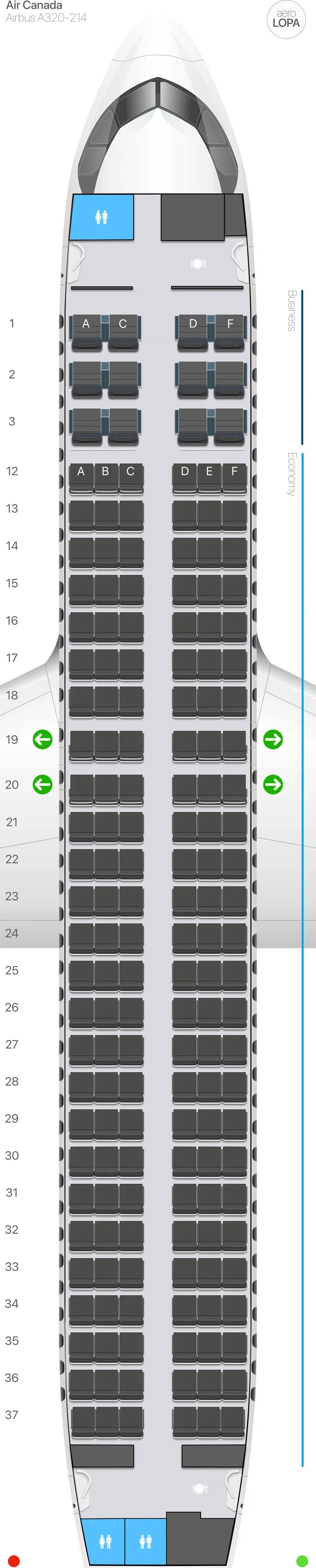 ac-320-5 seat map