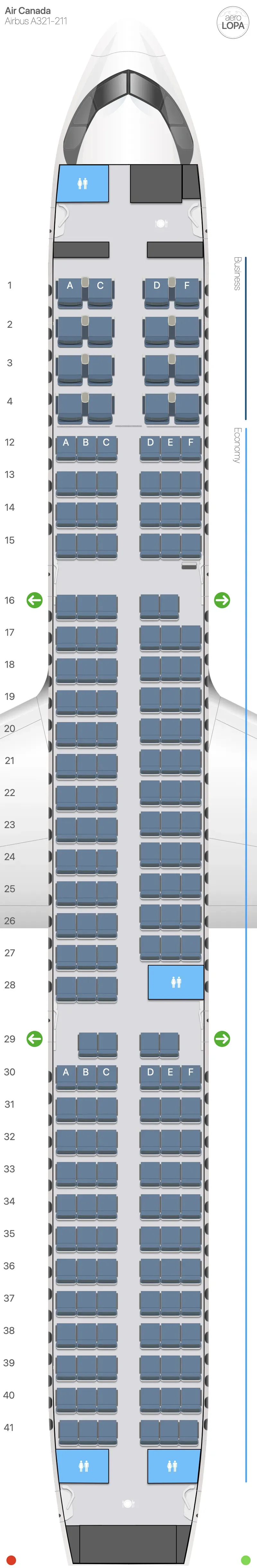 ac-321-1 seat map