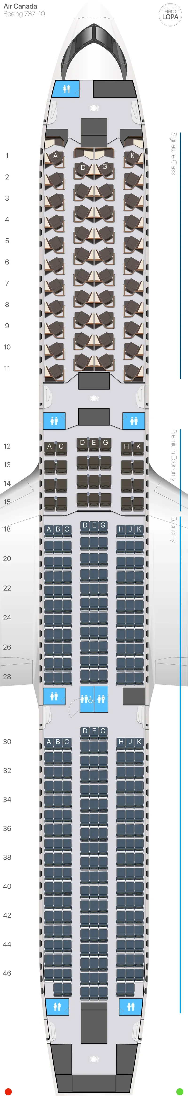 ac-781 seat map