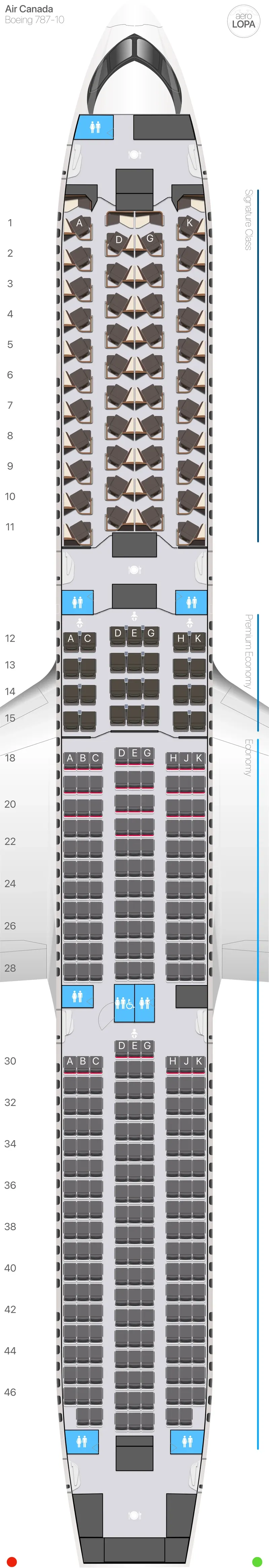 ac-781 seat map