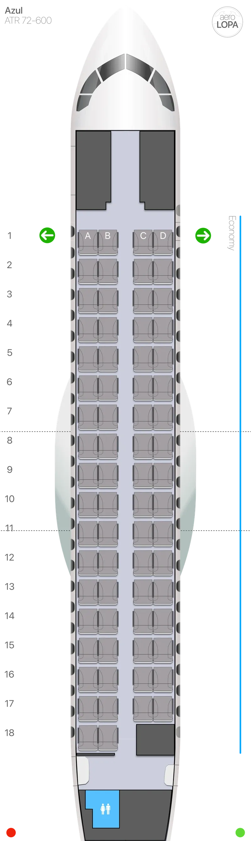 ad-at6 seat map