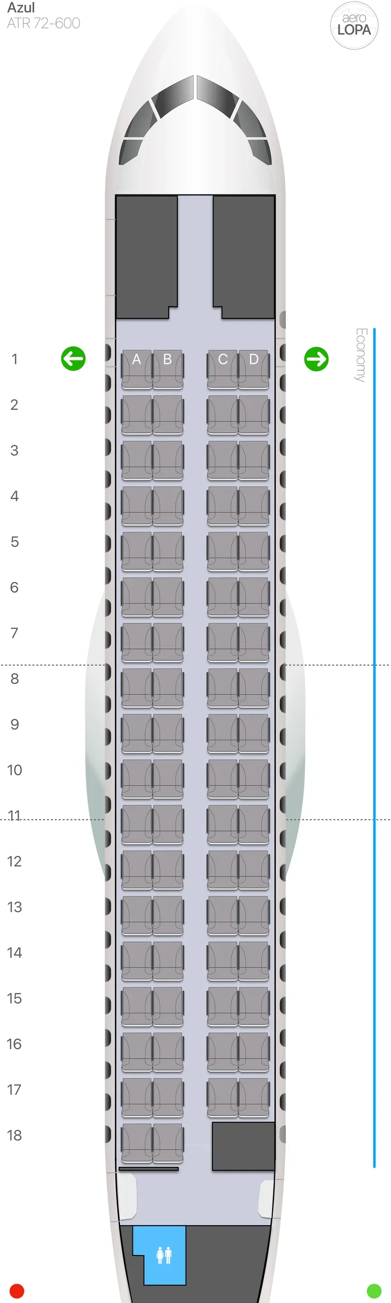 ad-at6 seat map