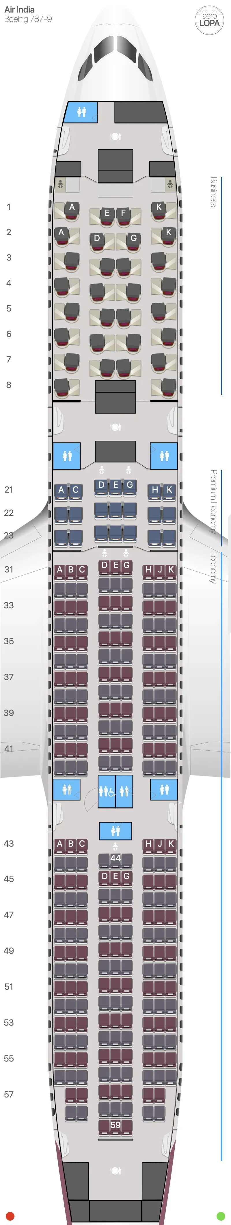ai-789 seat map