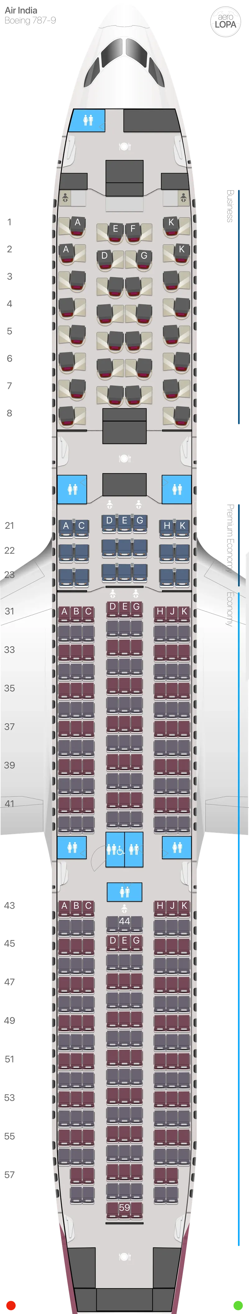 ai-789 seat map