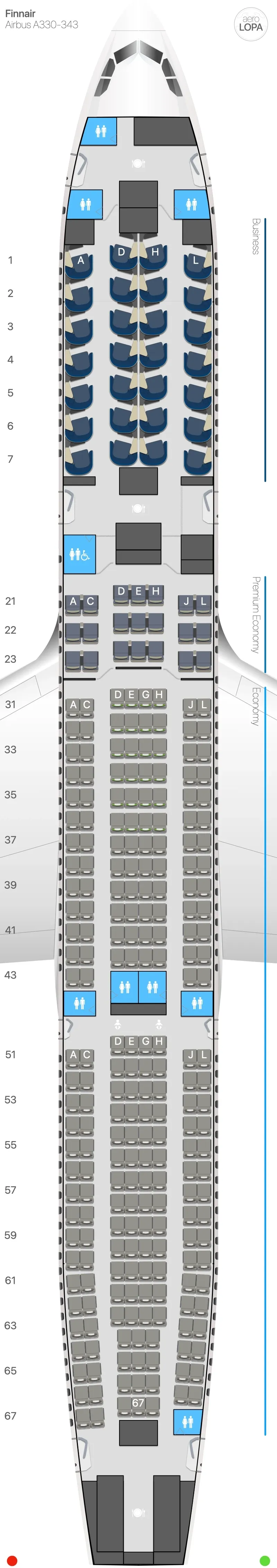 ay-333 seat map