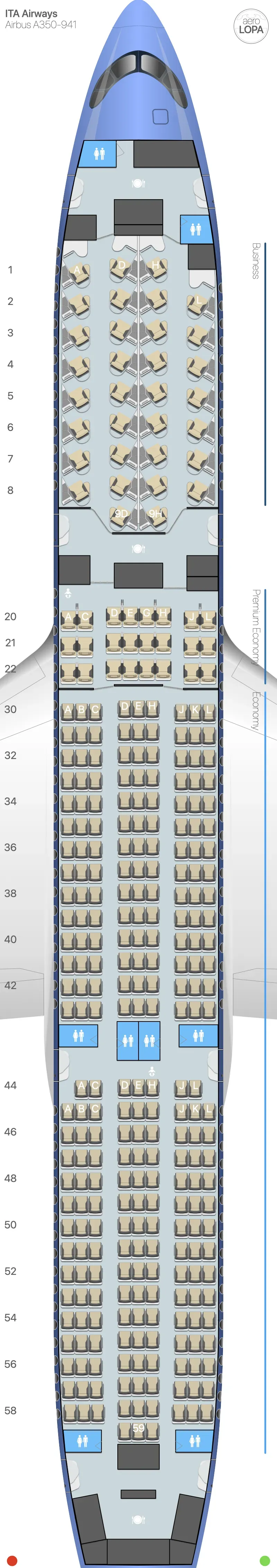 az-359 seat map