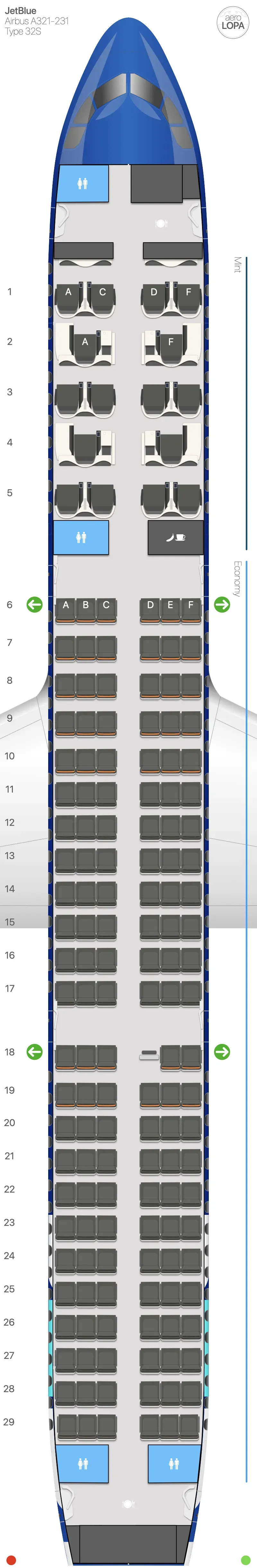 b6-32s seat map
