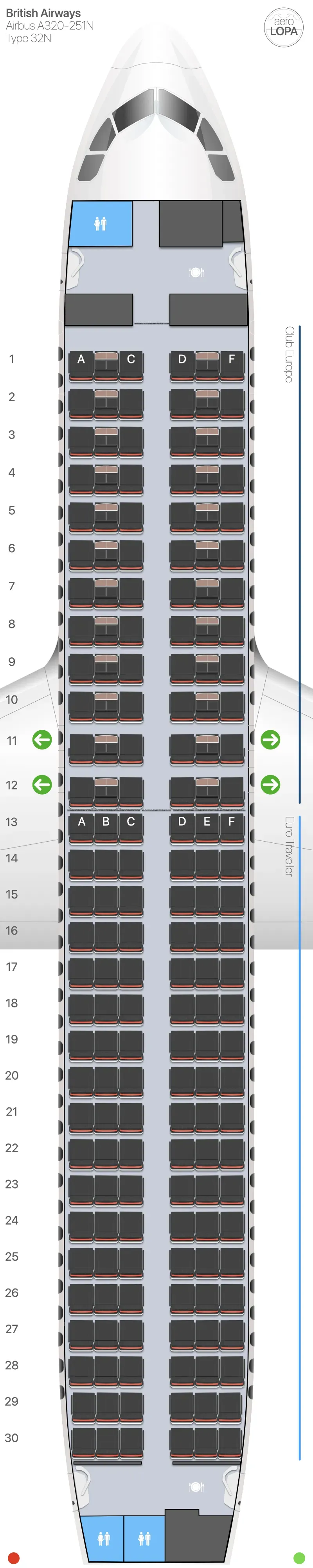 ba-32n-2 seat map