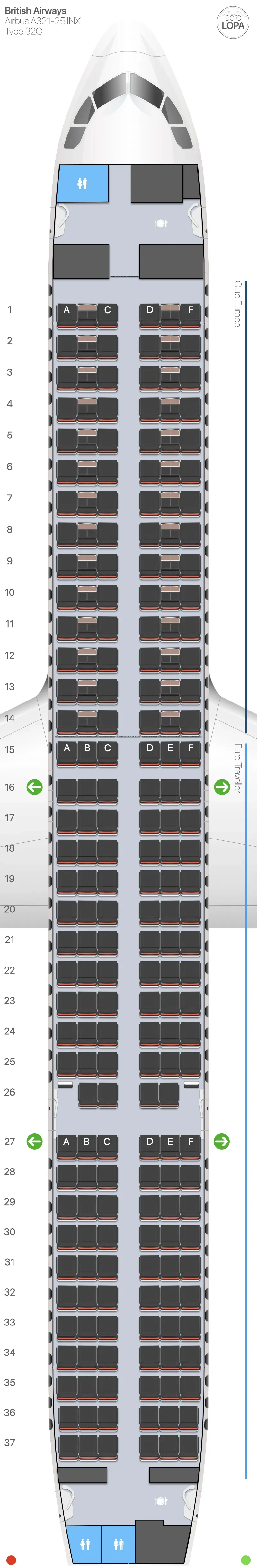 ba-32q-2 seat map