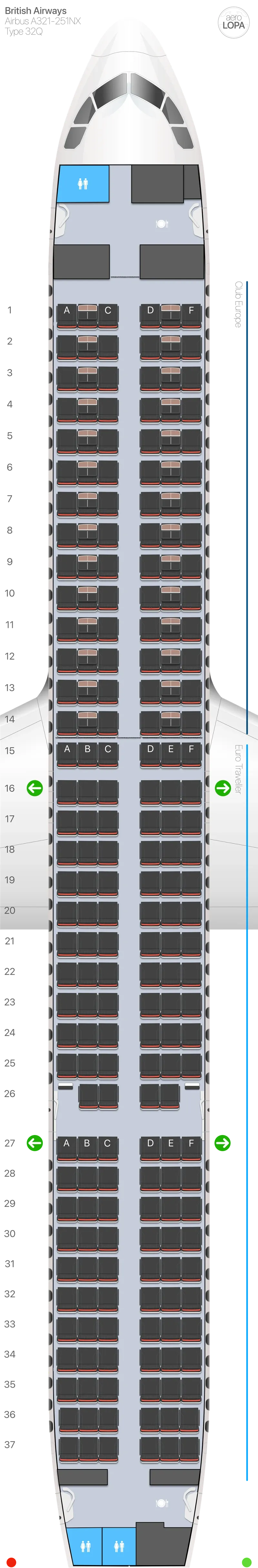 ba-32q-2 seat map