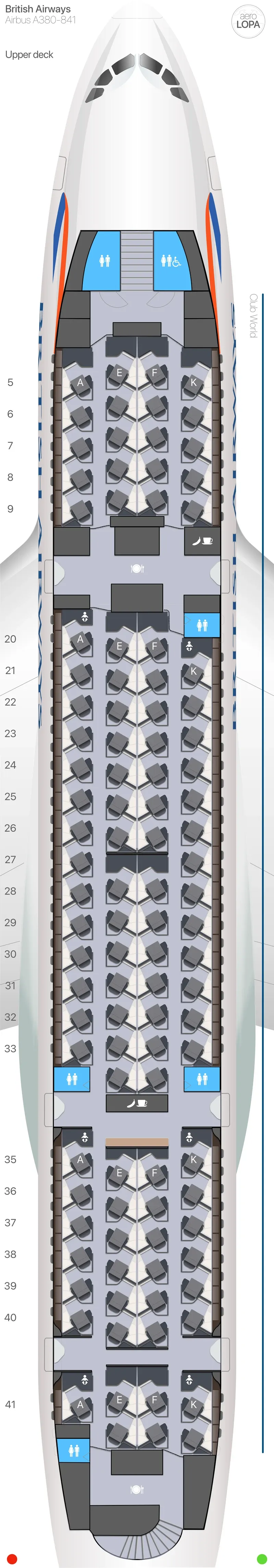 ba-38e-u seat map