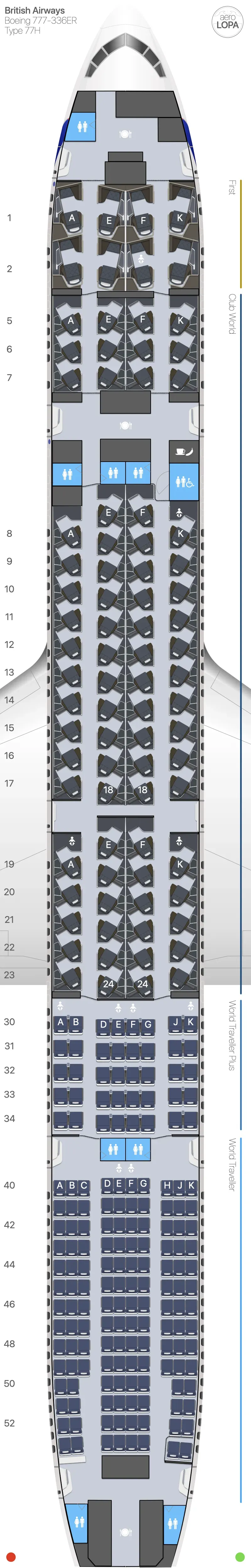 ba-77h seat map