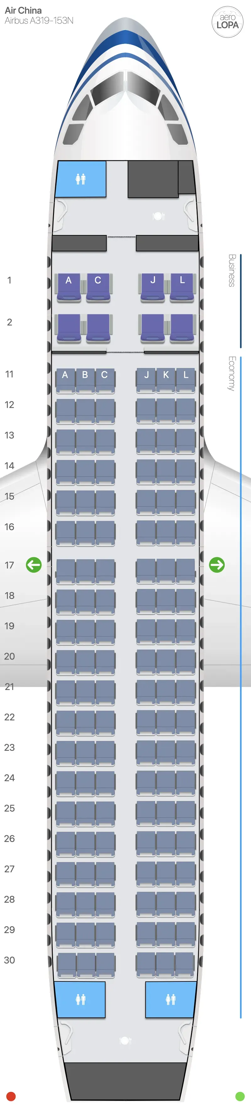 ca-31n seat map