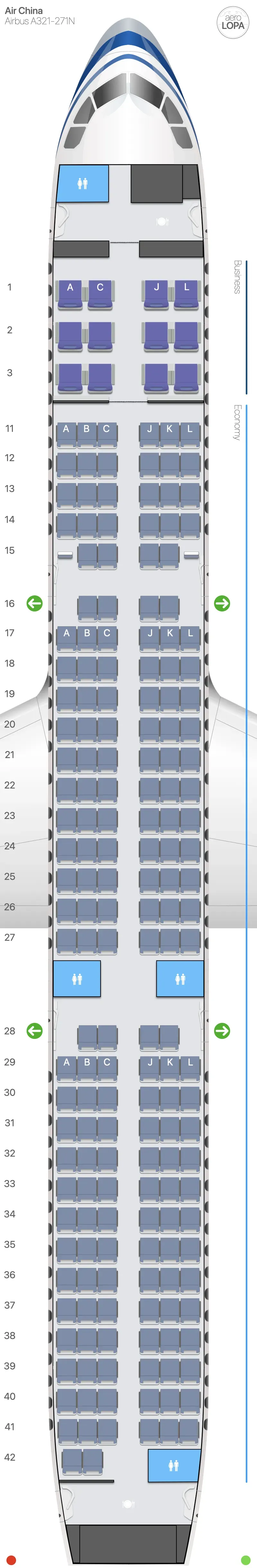 ca-32q-1 seat map