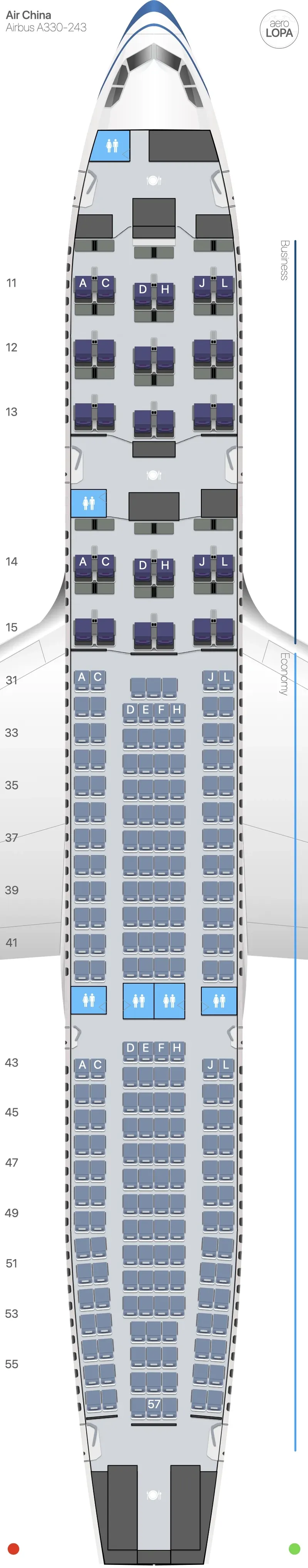ca-332-1 seat map