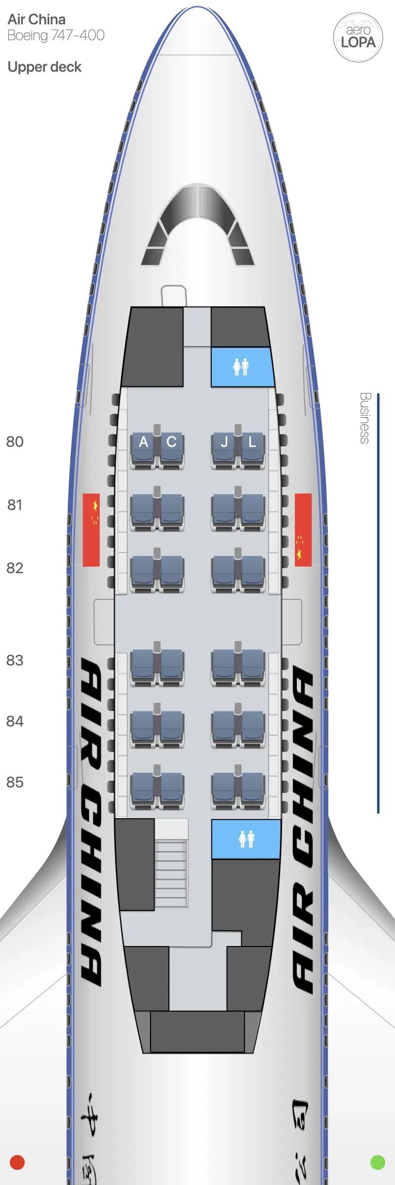 ca-744-u seat map