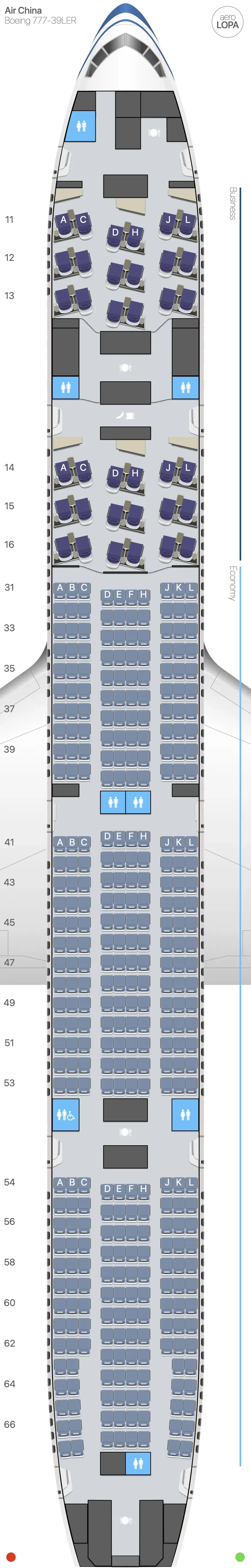 ca-77w-2 seat map