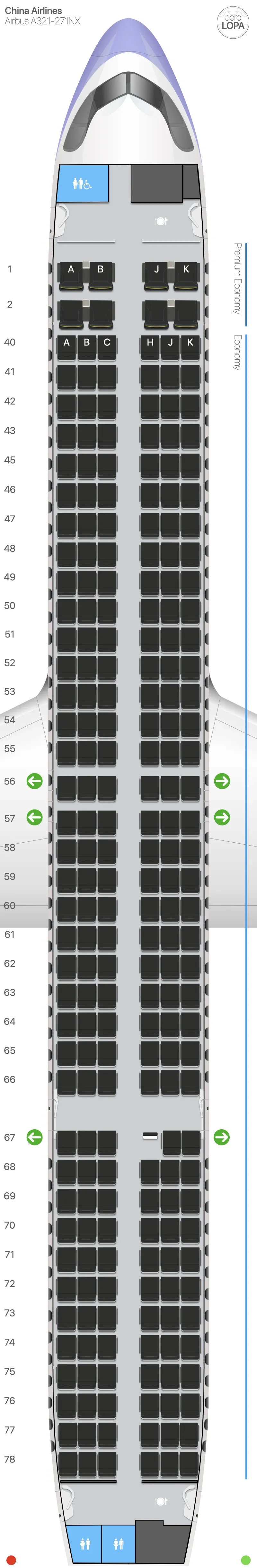 ci-32q-2 seat map