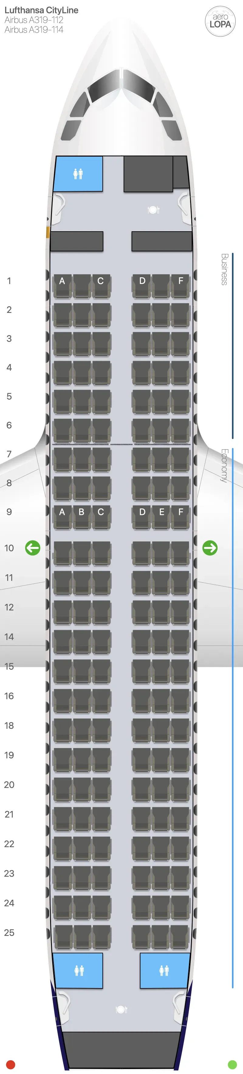 cl-319 seat map
