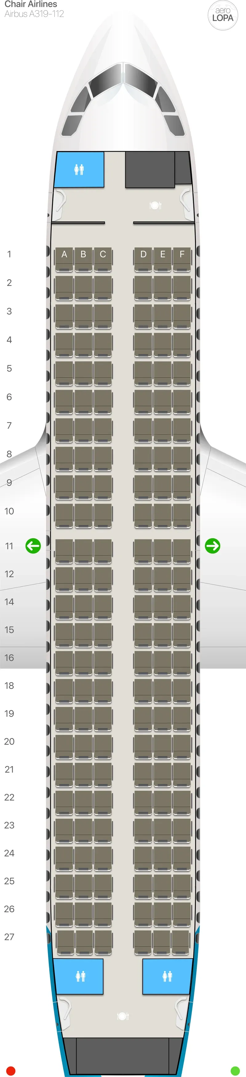 cs-319 seat map
