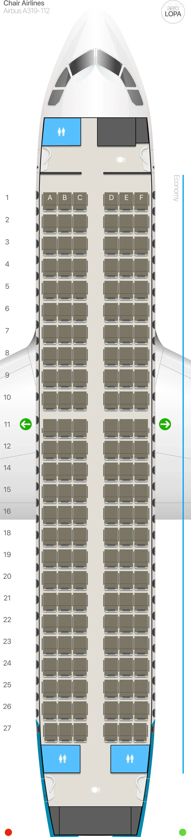 cs-319 seat map
