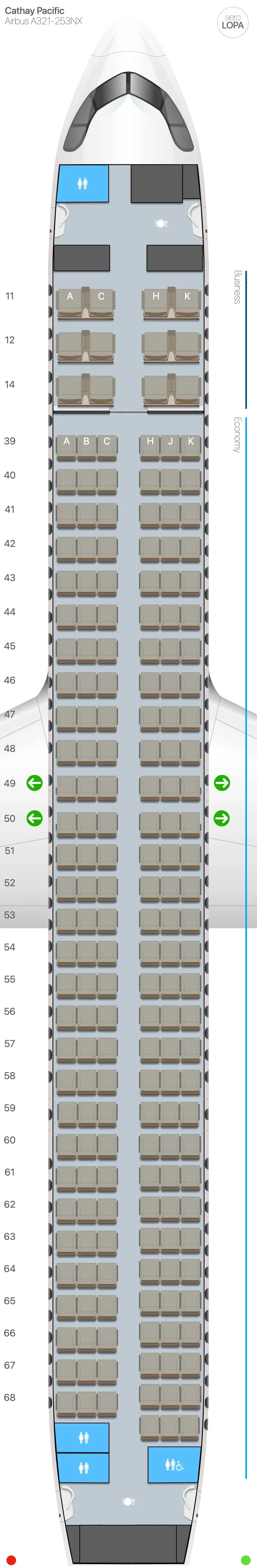 cx-32p seat map