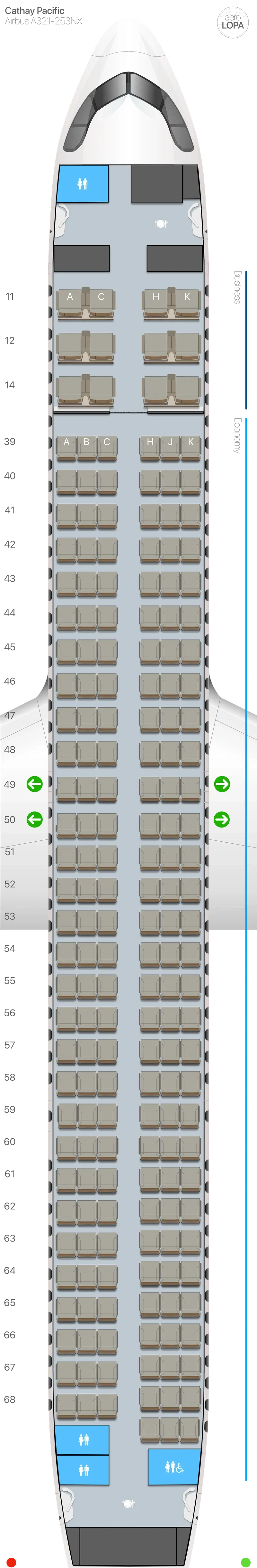 cx-32p seat map