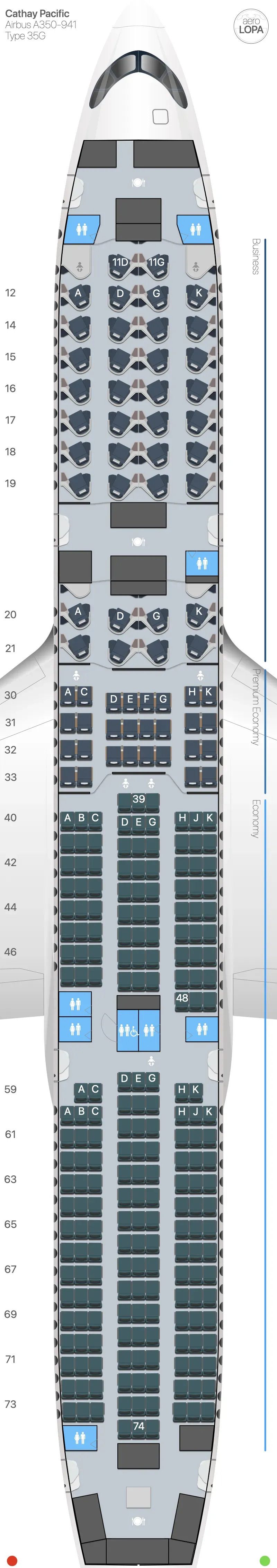 cx-35g seat map