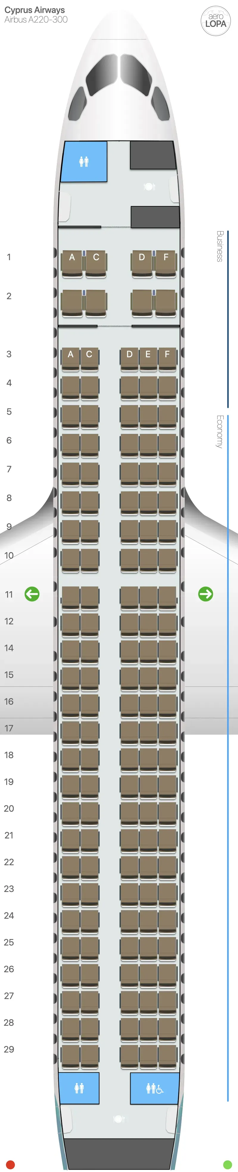 cy-223-2 seat map