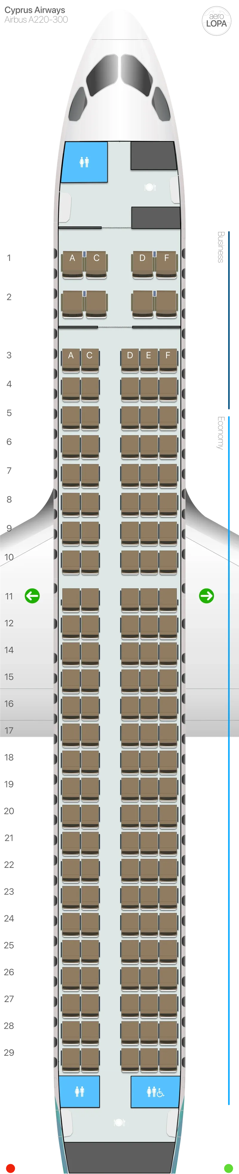 cy-223-2 seat map