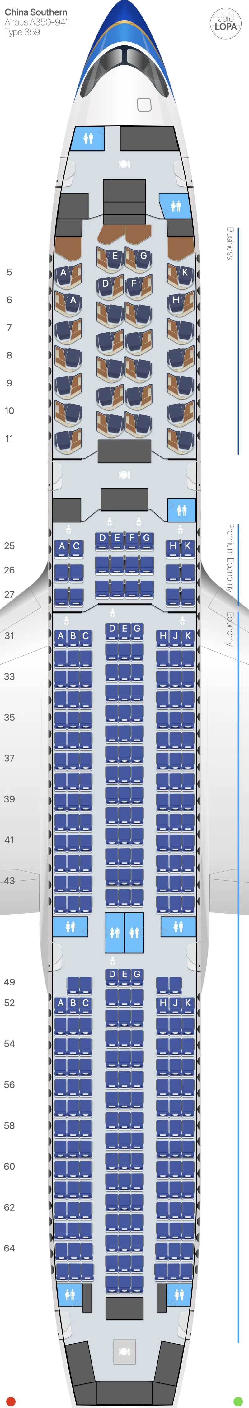 cz-359 seat map