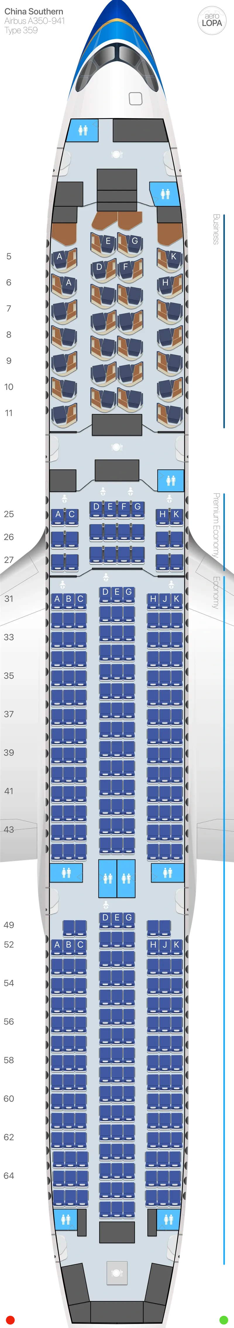 cz-359 seat map