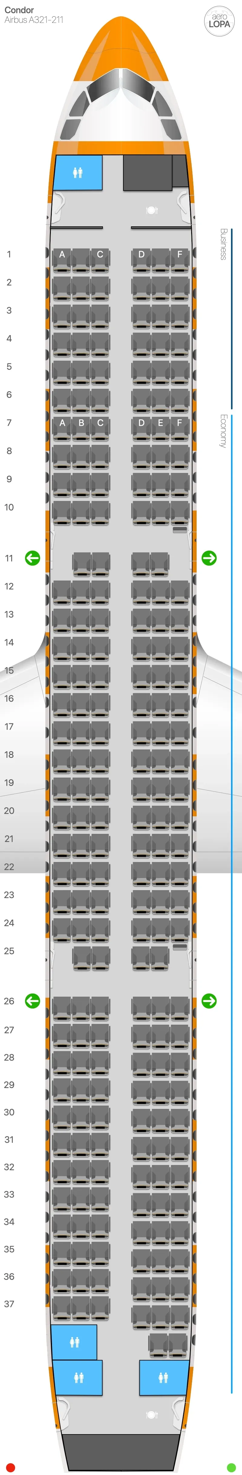 de-321 seat map