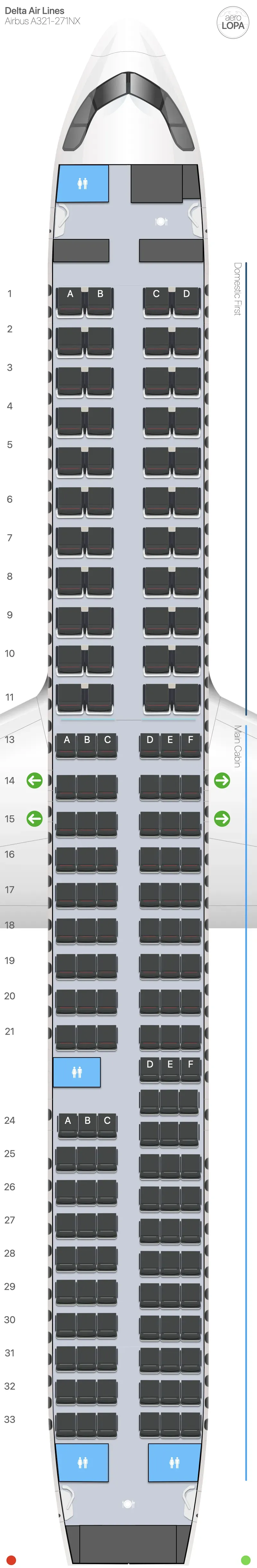 dl-3np seat map