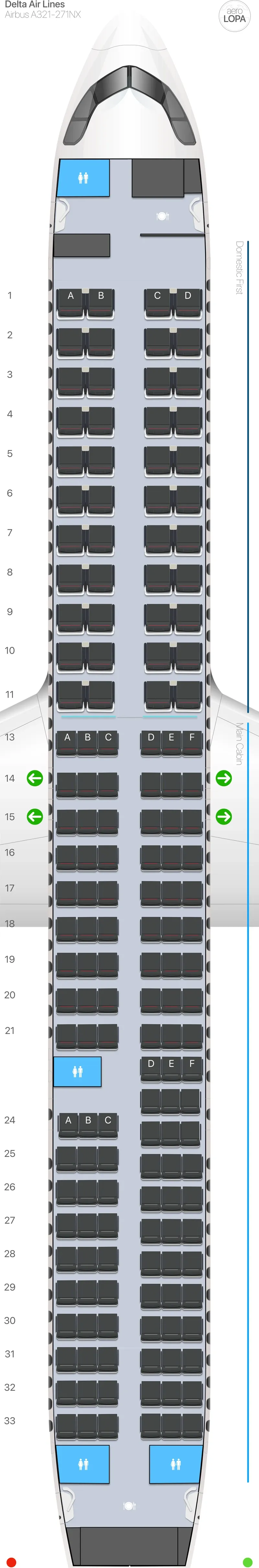 dl-3np seat map