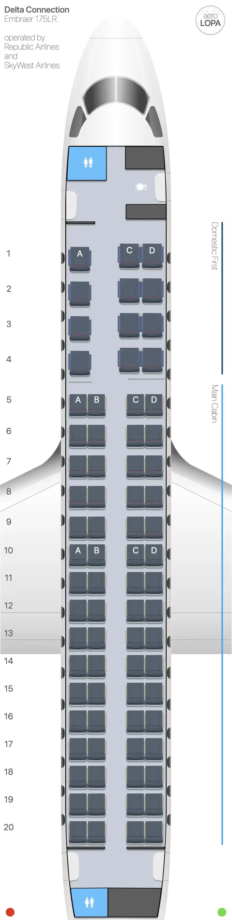dl-e75-1 seat map