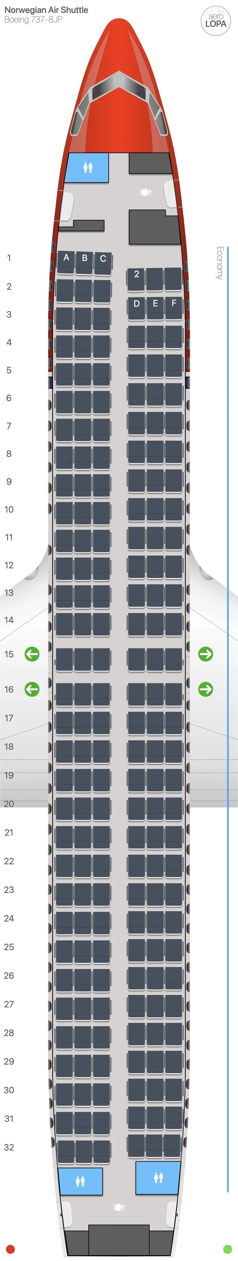 dy-738-2 seat map